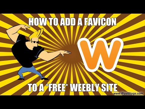 Adding a Favicon to a Free Weebly Site [UPDATED] 2014