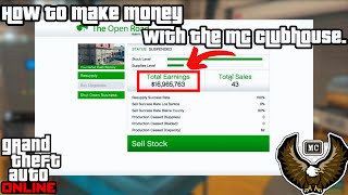 GTA 5 ONLINE - How to make money with the MC clubhouse in 2024 (Ultimate Guide)
