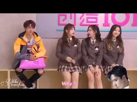 Yibo upset because he wasn’t chosen 😂😂💚pd101 pt1