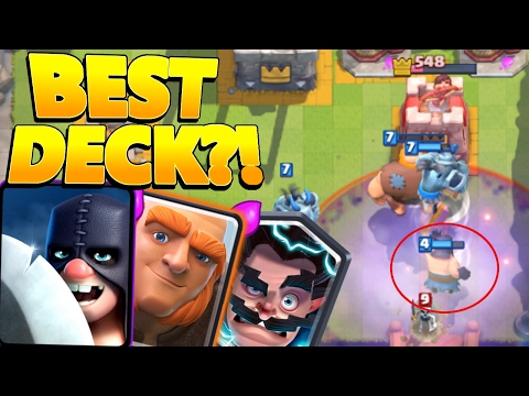 BEST 12 WIN GRAND CHALLENGE DECK GIANT EXECUTIONER - Clash Royale How to get Free Legendary Chest
