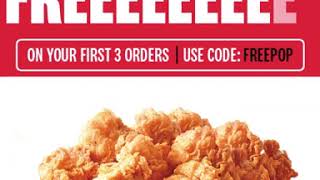 Free Popcorn Chicken worth Rs 150 with your meals! **