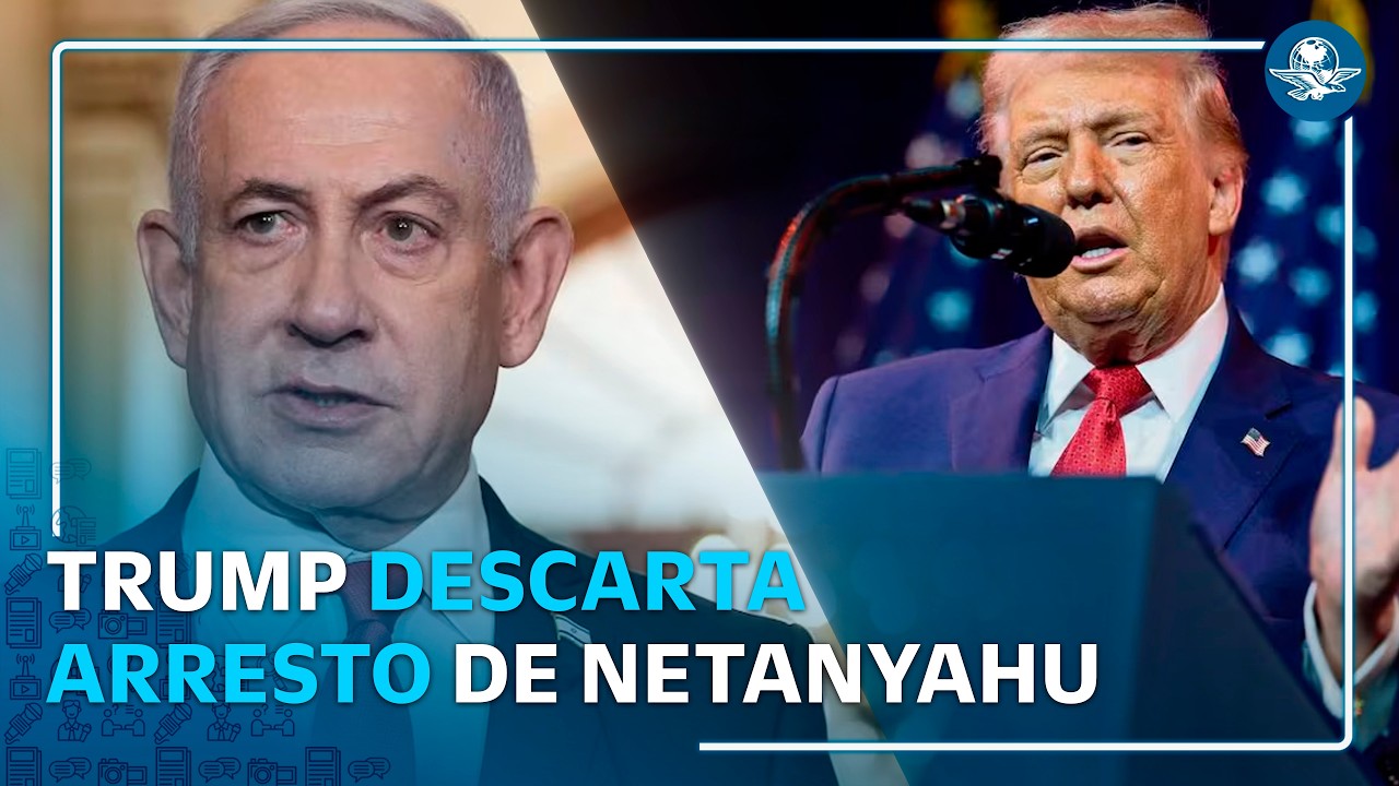 Trump responde a amenaza de arresto contra Netanyahu: “No será detenido”
