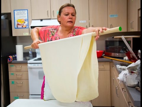 A taste of Bosnian culture: Make phyllo dough from scratch