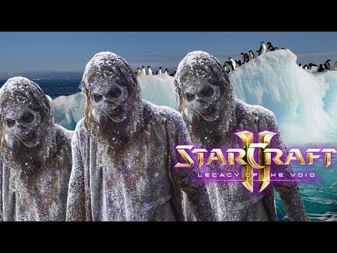 2020 Global Warming Melts the Ice Caps Revealing Snow Zombie Army