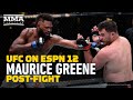 Maurice Greene Defends Gian Villante, Explains Run-In With Tanner Boser - MMA Fighting