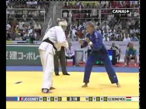 JUDO 2007 World Championships: Frederique Jossinet (FRA) - Eva Csernoviczki (HUN)