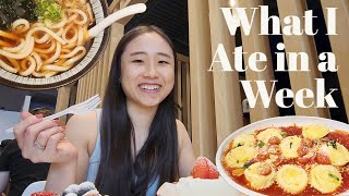 What I Ate in a Week as a Dietitian *REALISTIC*