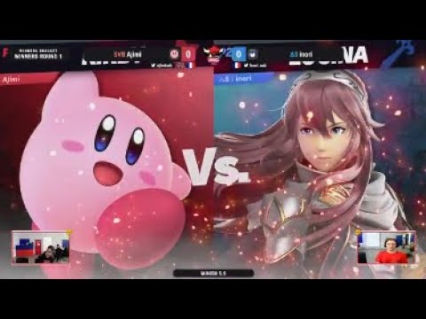 MINISH 5.5 SSBU - Ajimi (Kirby) VS Inori (Lucina) - Winner Round 1