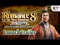 Vídeo de gameplay de Romance of the Three Kingdoms 8 Remake: Destiny and Strategy Expansion Pack  PC