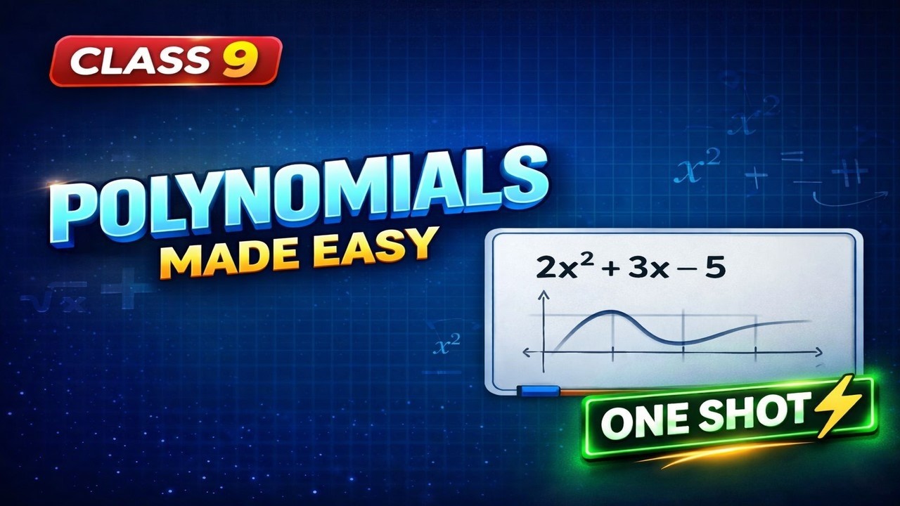 CBSE Class 9 || Maths || Polynomials || Animation || in English @digitalguruji3147
