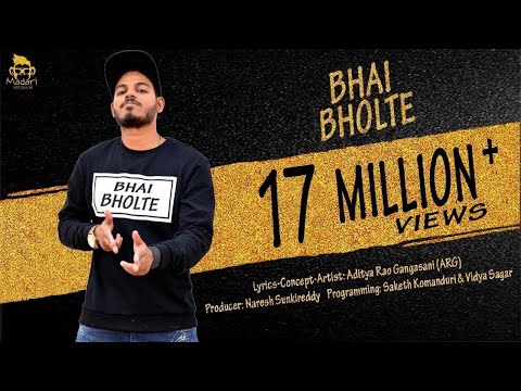 BHAI BHOLTE (Official Video)-  -  Aditya Rao Gangasani (ARG)