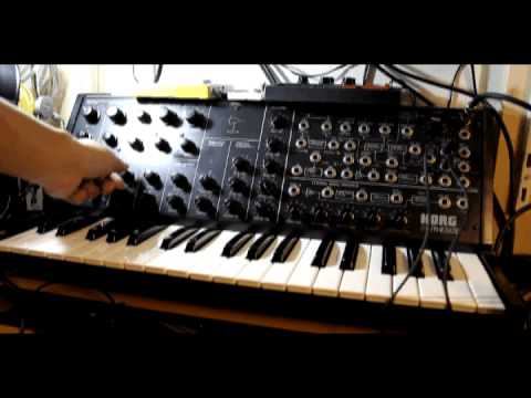 KORG MS-20 (KENTON PRO SOLO CV MIDI Converter)