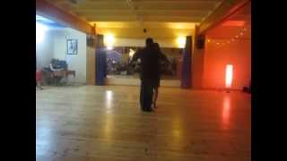 Antonia Barrera & Luis Rojas en Barcelona bailan Tango