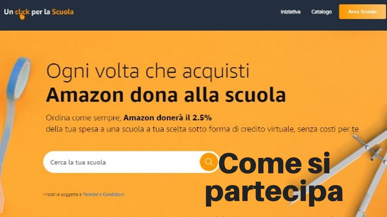 Watch Now Amazon: un click per la scuola (videotutorial) Amazon: un click per la scuola (videotutorial)