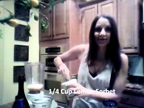 Create a Cocktail (Lemon Basil Fizz) with Annette White