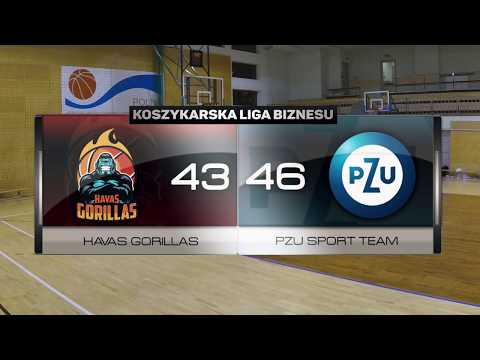 Havas Gorillas vs PZU Sport Team - IV kolejka - Warszawa - Koszykarska Liga Biznesu