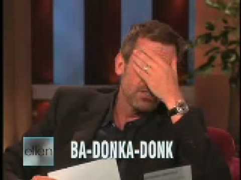 British vs. American English Slang - Hugh Laurie on Ellen