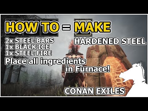 conan exiles make steel conan exiles make steel