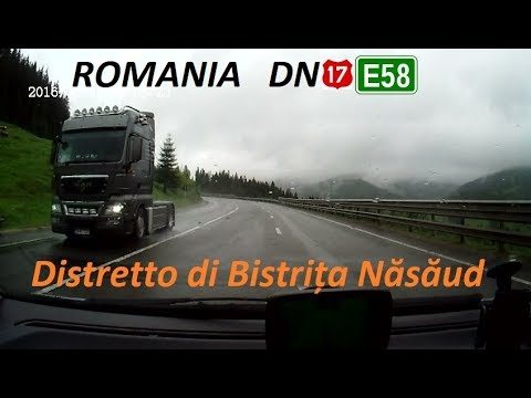 DN17 E58 Distretto di Bistrița Năsăud RO 1