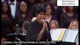 Fantasia Sings at Aretha Franklin's Funeral