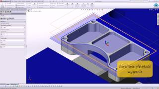 Przygotowanie obróbki 2D w HSMWorks