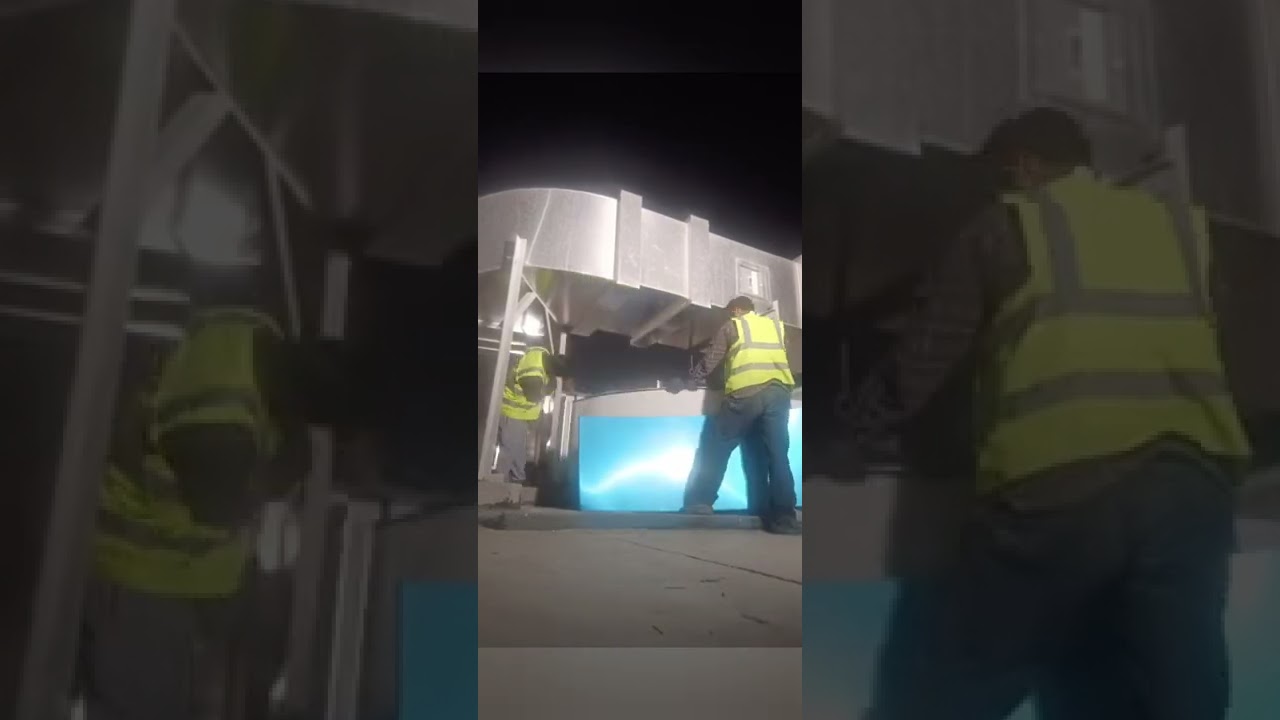 HVAC duct clading work in aluminium sheets, gulf countries demanding Work, #shorts