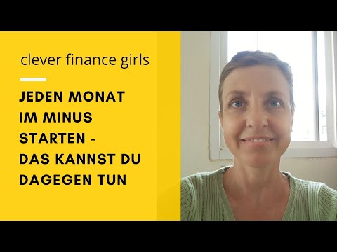Jeden Monat im Minus starten - das kannst du dagegen tun | Clever Finance Girls