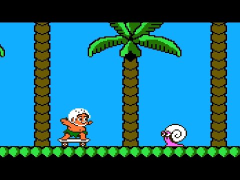 Adventure Island II (NES) Playthrough