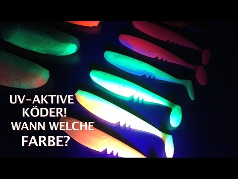 UV-aktive Köder! Warum sind fluoreszierende Gummifische und Wobbler so fängig?