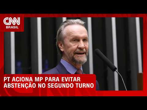 PT aciona MP para evitar abstenção no segundo turno | CNN PRIME TIME