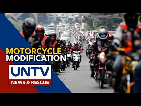 ALAMIN: Motorcycle Modification na pasado sa LTO