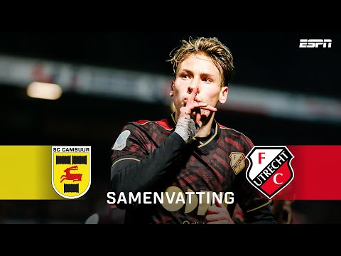 DOELPUNTRIJKE avond in Leeuwarden 🔥6️⃣ | Samenvatting SC Cambuur - Jong FC Utrecht