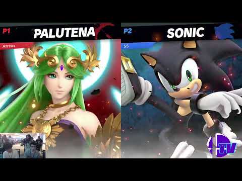 WaveDash 2023 Top48 - Atreus (Palutena) Vs. Sonix (Sonic) - SSBU Tournament