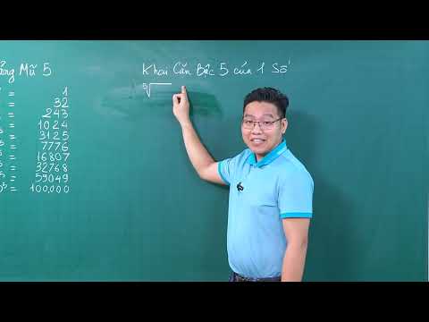 Khai Căn Bậc 5 - Lê Mạnh Cường