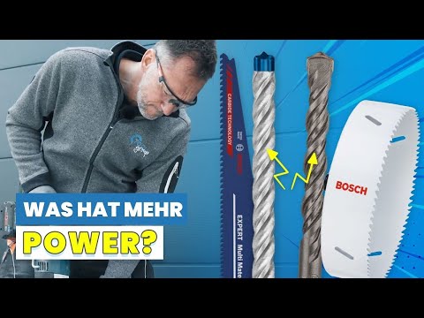 BOSCH CARBIDE wirklich besser? Säbelsägeblätter, Hammerbohrer, Bohrkronen im EXTREMTEST || ToolGroup