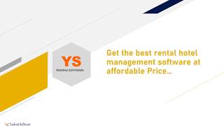 Rental Hotel Management Software at Affordable Price