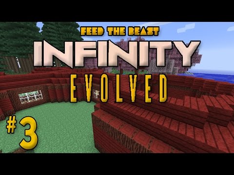 Minecraft: FTB Infinity Evolved - Ep. 3 - "A Place to Call HOME!"
