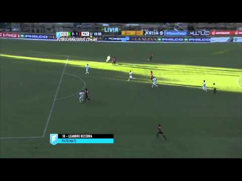 Gol de Becerra. Ferro 0 - Patronato 1. Fecha 11. Primera B Nacional 2015. FPT.
