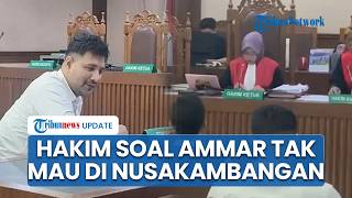 Ammar Zoni Minta Jalani Hukuman di Jakarta, Hakim Tegaskan Penempatan Bukan Wewenang Pengadilan