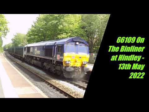 66109 On The Binliner at Hindley - 13th May 2022