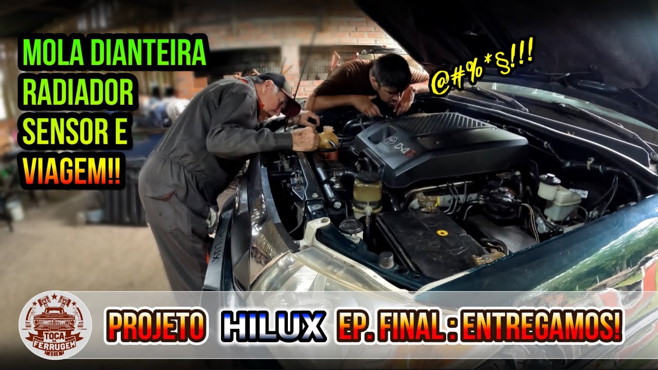 Projeto Hilux 2006: Fim do projeto! Entregamos!