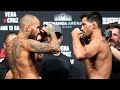 UFC San Diego: Weigh-In Faceoffs