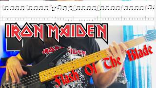 Iron Maiden - Flash Of The Blade - Bass Cover with Tab