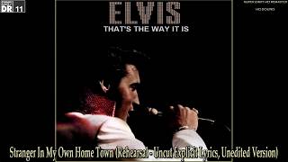 Elvis Presley - Stranger In My Own Home Town (Explicit Lyrics), [Super  24bit HD Remaster], HQ