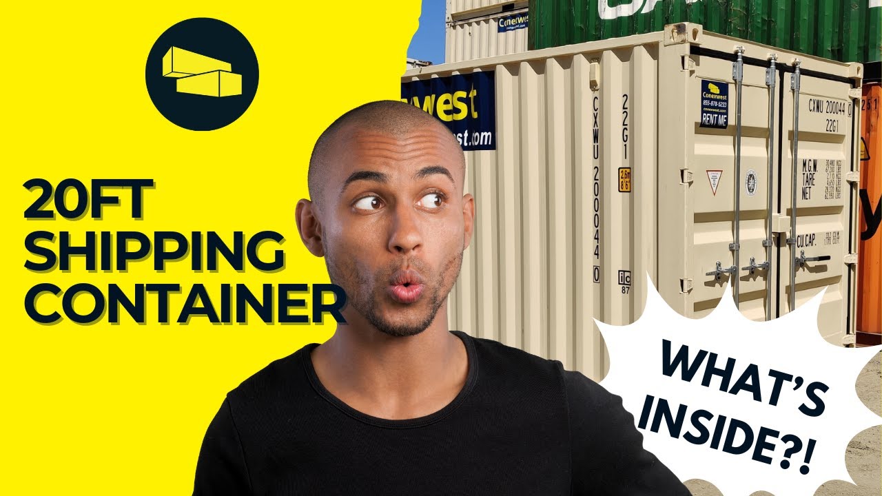 What Can YOU Do with a 20ft Shipping Container?!