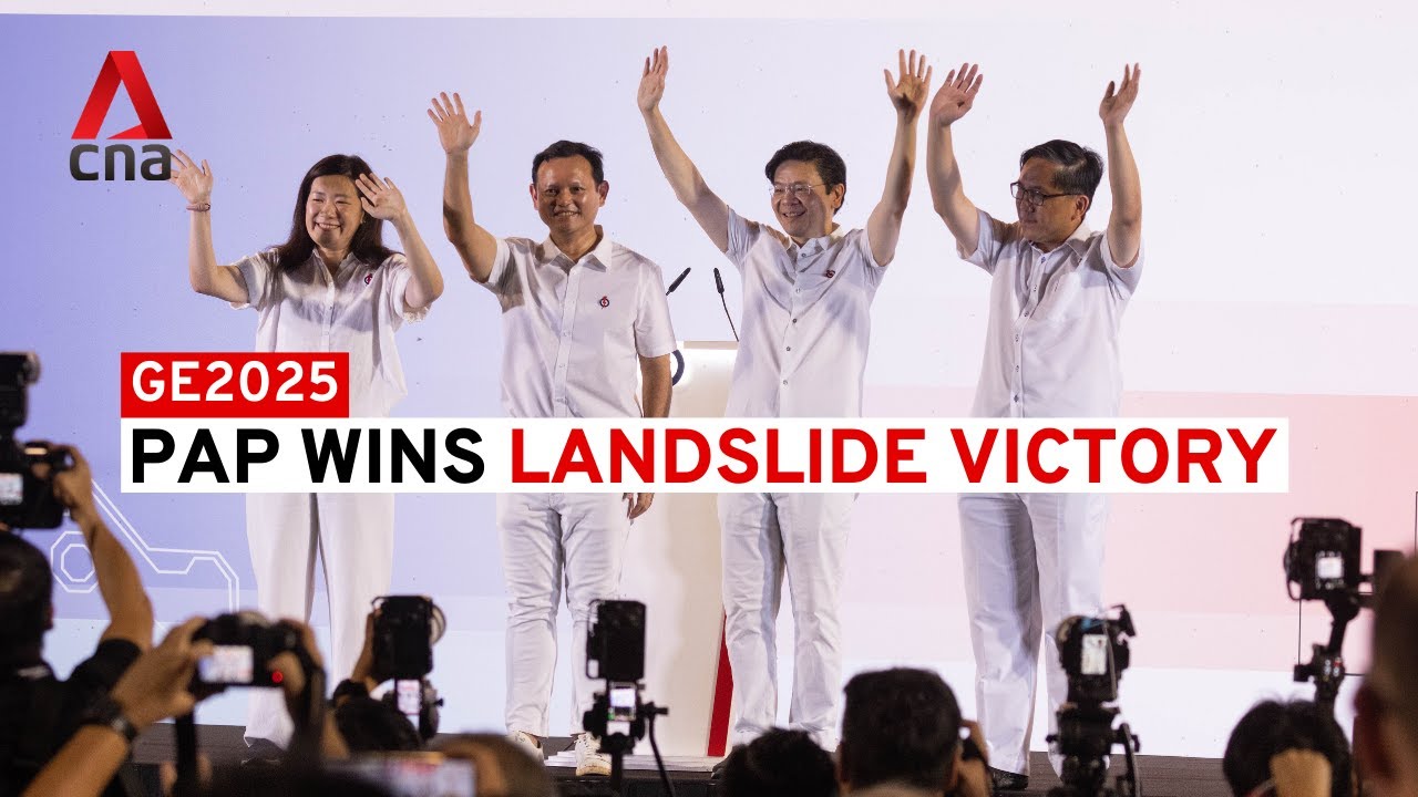 GE2025 results wrap: PAP wins landslide victory, WP retains Aljunied, Sengkang and Hougang