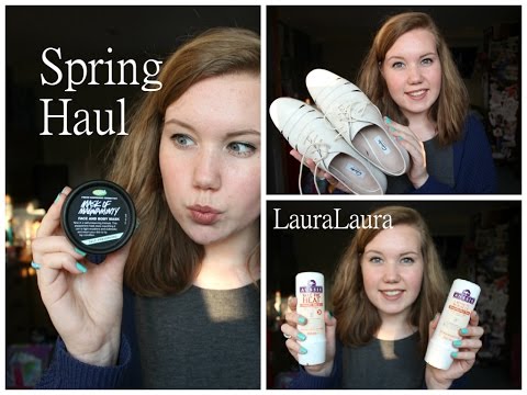 Spring Haul and Mini Reviews! Ft. Lush, Clarks & UO | LauraLaura