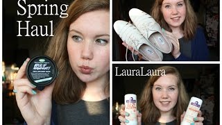 Spring Haul and Mini Reviews! Ft. Lush, Clarks & UO | LauraLaura