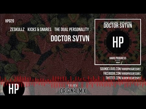 Zeskullz, Kicks & Snares, The Dual Personality - Doctor Svtvn (Original Mix) - Official Preview