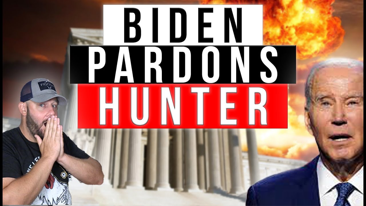 BREAKING NOW: Biden PARDON'S Hunter Biden For GUN CONVICTIONS... Rules For Thee But Not For Me...